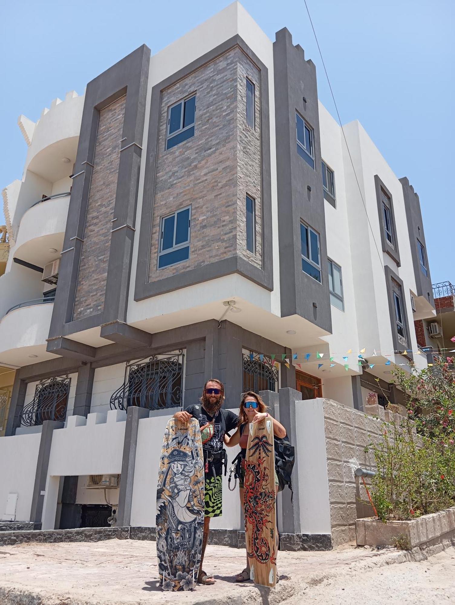 Villamar Sea View Rooms & Apartments Хургада Экстерьер фото